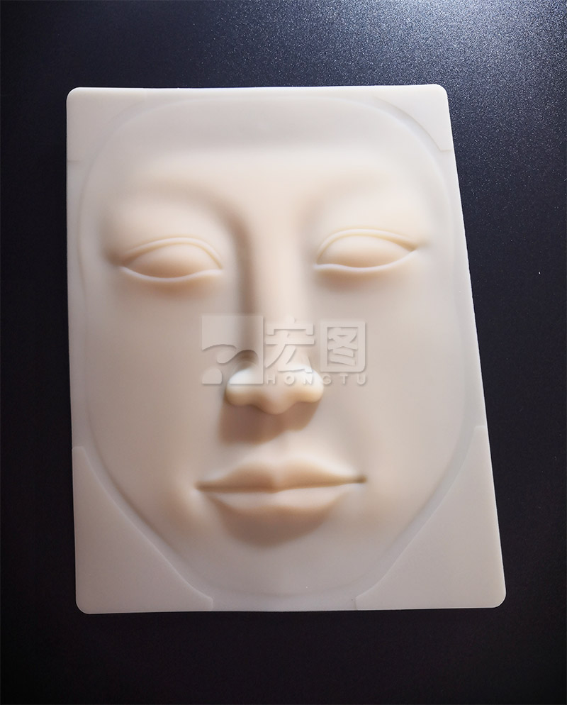 紋繡醫(yī)美練習(xí)皮-仿真人體面部 紋繡醫(yī)美練習(xí)皮-仿真人體面部